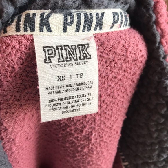 Victoria’s Secret PINK boyfriend quarter zip - Picture 6 of 8